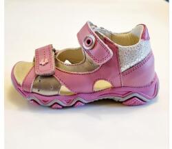 Linea 25-31 LINEA szandál lányoknak óvodába bölcsődébe - Lila-ezüst