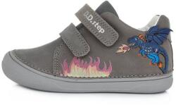 D.D.Step 26-31 DDSTEP gyerekcipő fiúknak - Dark Grey - Sárkányos