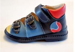 Salus 21-30 SALUS szupinált szandál - kék, barna és szürke színben