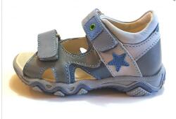 Linea 25-ös LINEA szandál fiúknak - szürke, csillagos