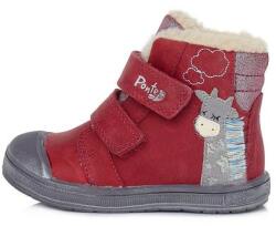 Ponte20 22-25 PONTE20 supinált téli bundás gyerekcipő lányoknak - Raspberry