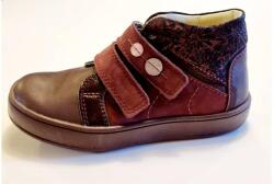 Linea 28-33 LINEA gyerekcipő lányoknak - sötétkék - virágos