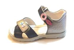 Linea 25-35 LINEA szandál lányoknak - kék-ezüst