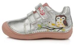 Ponte20 24-27 Ponte20 supinált cipő lányoknak - Champagne - bagoly, kismadár mintával