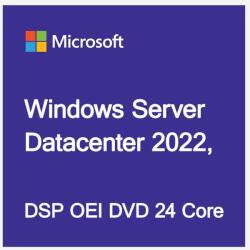 Microsoft Windows Server Datacenter 2022 64Bit Hungarian 1pk DSP OEI DVD 24 Core (P71-09410)