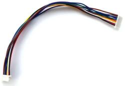  JST-SH 1.0 csatlakozó 10 pin, 20cm kábel szerelt összekötő (1mm) (T52861)