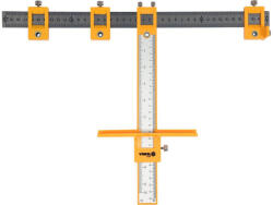TOYA Sablon de gaurire reglabil 200x250 mm (18180)