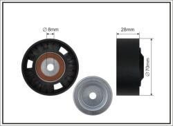CAFFARO Vratná/vodiaca kladka rebrovaného klinového remeňa CAFFARO 500112 SC (500112 SC)