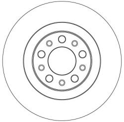 TRW Disc frana TRW DF3986 (DF3986) - fixbox