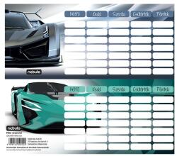 Nebulo Sportautó mini órarend 25 db