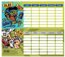 Nebulo Gamer mini órarend 25 db