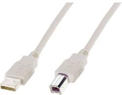 ASSMANN USB kábel 1x USB 2.0 dugó A - 1x 1.80 m Bézs Digitus (AK-300105-018-E) (AK-300105-018-E) (AK-300105-018-E)