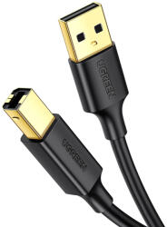 UGREEN US135 USB Type B nyomtatókábel - USB 2.0 480 Mbps 2m fekete