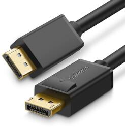 UGREEN DP102 DisplayPort kábel 4K, 3D, 5m (fekete)