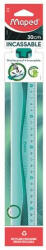 Maped Vonalzó, műanyag, hajlítható, 30 cm, MAPED "Flex