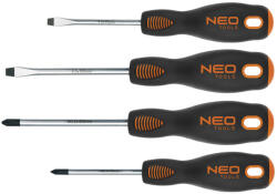 NEO TOOLS Csavarhúzó készlet 4db 25 év garanciával 04-204