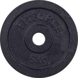 Fitforce Disc Greutate 5kg Negru 30mm (plb5kg-30mm-u5a)