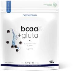 Nutriversum BCAA+GLUTA 500g fekete ribizli