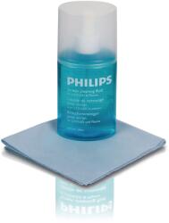 Philips почистващ комплект за LCD/LED/Plasma екран Eco-friendly - спрей+кърпичка (SVC1116B)