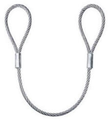  Fülecselt sodronykötél A típus 10/2500 mm (90272)