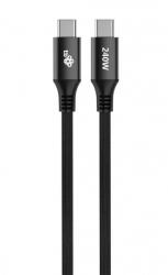 TB TOUCH USB C - USB C 240W, 1m negru (AKTBXKUCCOSI10B)