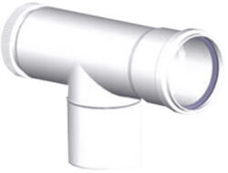 Tricox PPs ellenőrző könyök egyfalú 80mm (TRI_PET20) (TRI_PET20)