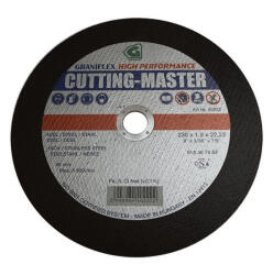 GRANIT Cutting-Master 230x1, 9x22, 23 INOX professzionális vágókorong (40222)