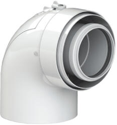 Tricox PPs/Alu ellenörző könyök 90° 60/100mm (TRI_PAEKO50C) (5794)