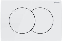 Geberit Delta01 nyomólap, 2 mennyiséges öblítéshez, fehér (115.107. 11.1) (GEB_115107111)