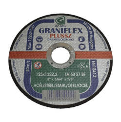 GRANIT Plussz 125x1x22, 23 vékony vágókorong fémre (40012)