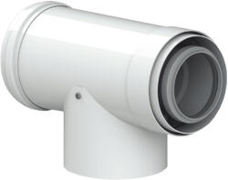 Tricox Koncentrikus PPs/alu ellenőrző T-idom 60/100mm (TRI_PAET50) (4269)