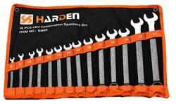 HARDEN Csillag-villáskulcs készlet 8-24 14 részes tasakos (HD-540101) (HD-540101)