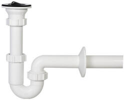 Styron csőszifon leeresztőszeleppel 32 mm (STY-638-32-1) (STY-638-32-1)