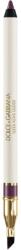 Dolce&Gabbana Classic Sleek Kohl Glider eyeliner khol cu pensula culoare 05 Vibrant Plum - Red Toned Purple 1.2 g