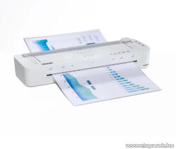 Tronic TLG 400 A1 WH Prémium A3 / A4 hideg - meleg lamináló gép, laminátor, laminálógép görgős papírvágóval és 8 db A3 lamináló fóliával, fehér, 400W