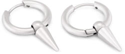 Troli Divatos acél karika fülbevaló KS-151