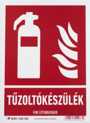  munkavédelmi matrica önt. 150x200 tűzoltó készülék