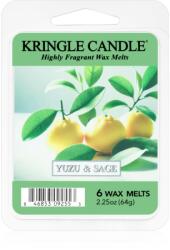 Kringle Candle Yuzu & Sage ceară pentru aromatizator 64 g