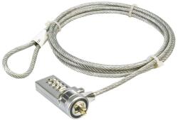LogiLink NBS002 lopásgátló kábel, titkosító, fém (NBS002)