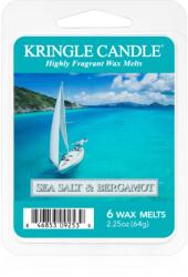 Kringle Candle Sea Salt & Bergamot ceară pentru aromatizator 64 g