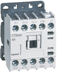 Legrand CTX3 Mini ip. mágneskapcsoló 3P 6A 1NY 24V AC 417010 Legrand (417010)