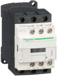 Schneider Electric LC1-D18ML Mágneskapcsoló Kisfogy. DC, 7, 5kW/18A (400V, AC3), csavaros csatlakozás, 1Z+1NY, Tekercs: 220V DC, Schneider (LC1D18ML)