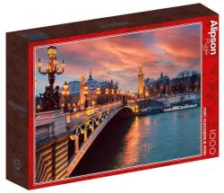 Alipson Puzzle 1000 db-os puzzle - Pont Alexandre III, Paris (50013) (50013)
