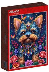 Alipson Puzzle 1000 db-os puzzle - Dog in Flowerland (50236) (50236)