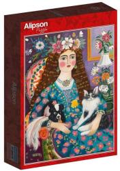 Alipson Puzzle 1000 db-os puzzle - The Animal Lady (50251) (50251)