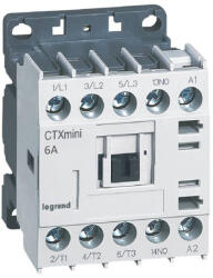 Legrand CTX3 Mini ip. mágneskapcsoló 3P 6A 1Z 24V AC 417000 Legrand (417000)