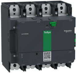 Schneider Electric TeSys G - LC1G8004EHEN - standard 4P mágneskapcsoló 800A, AC3, 48-130V AC/DC tekercsfeszültség (LC1G8004EHEN)