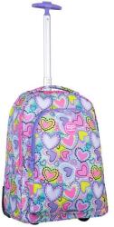 COOLPACK - Alan gurulós iskolatáska, hátizsák - Pastel Heart (F124832) (F124832)
