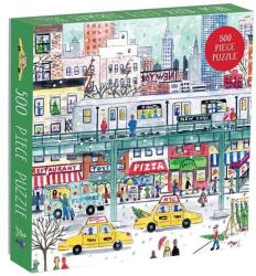 Galison 500 db-os puzzle - New York City Subway, Michael Storrings (53091) (53091)