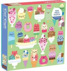 Galison 500 db-os puzzle - Mudpuppy - Cat Cafe (55859) (55859)